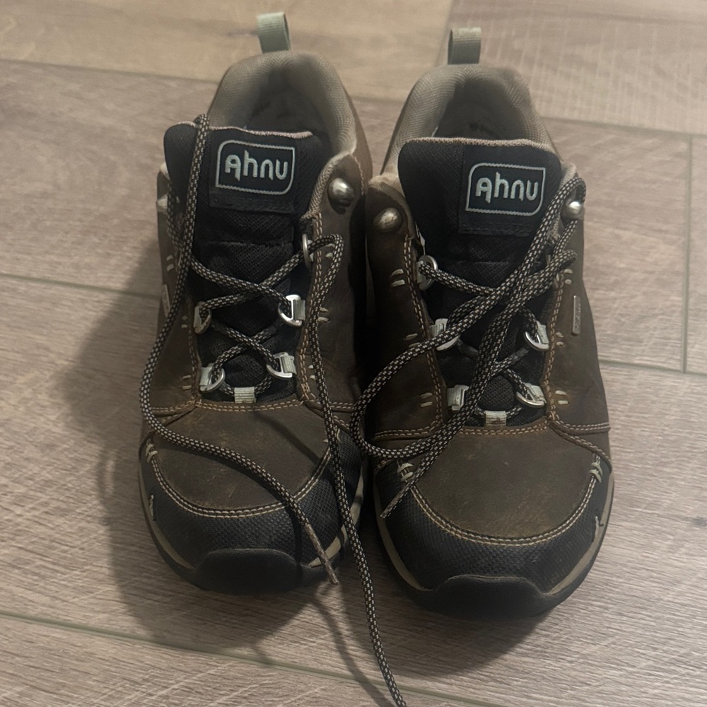 Ahnu Women’s Black and Brown Athletic Shoes